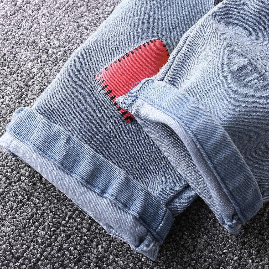 Moonker Toddler Cartoon Denim Pants 1-4 Years
