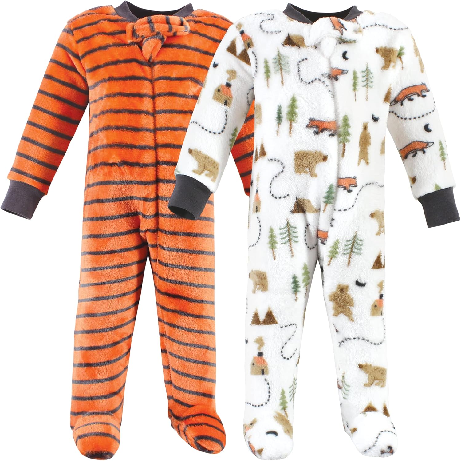 Hudson Baby Baby Girls Plush Sleep and Play Set