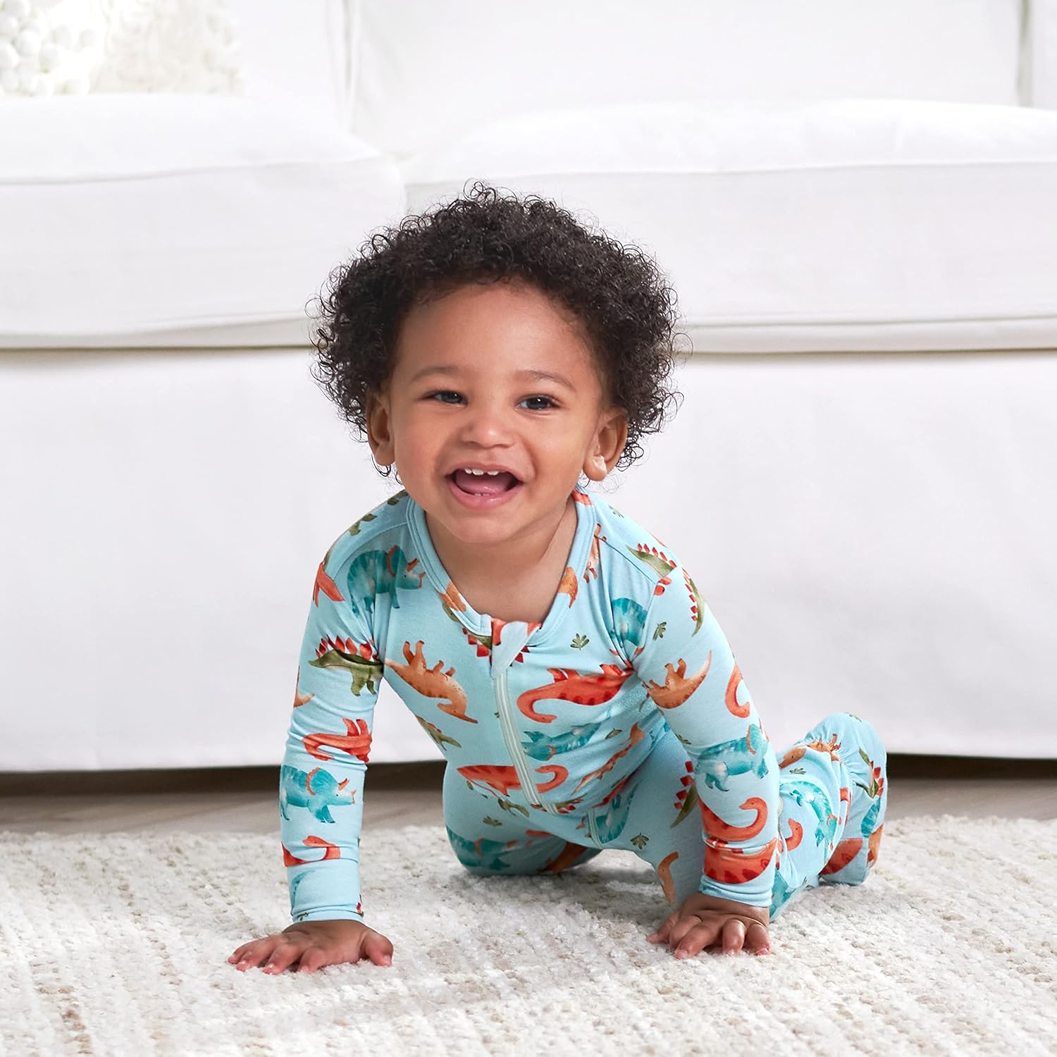 Gerber Baby Girls Toddler Viscose Footed Pajamas 1