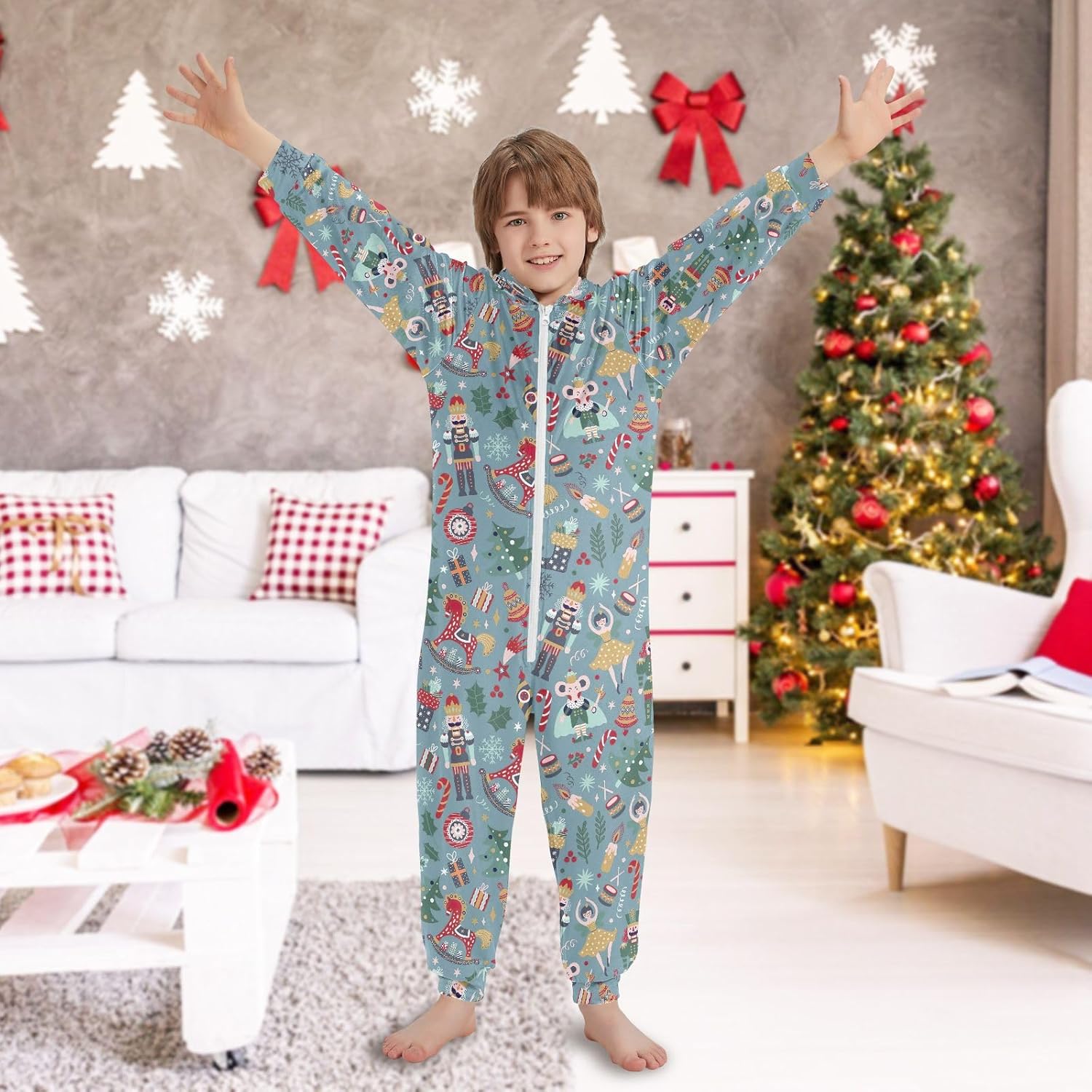 Perfect Christmas Jumpsuit for Kids 5-14 ODAWA