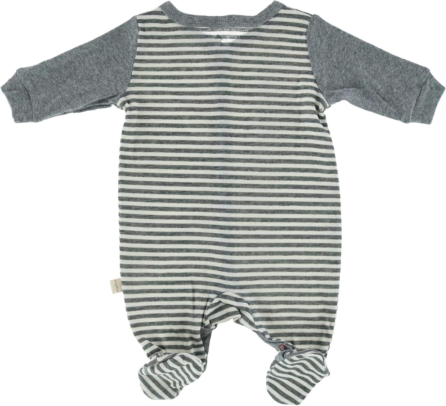 Adorable Striped Footed Sleeper