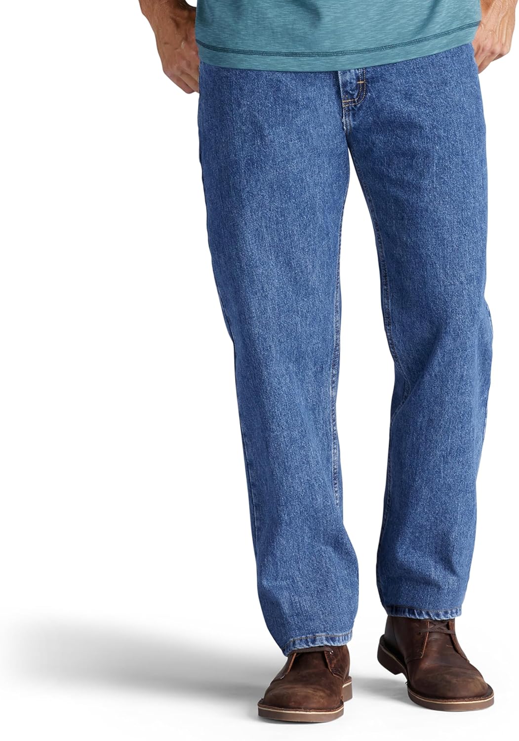 Start Here Lee Mens Relaxed Fit Straight Leg Jean