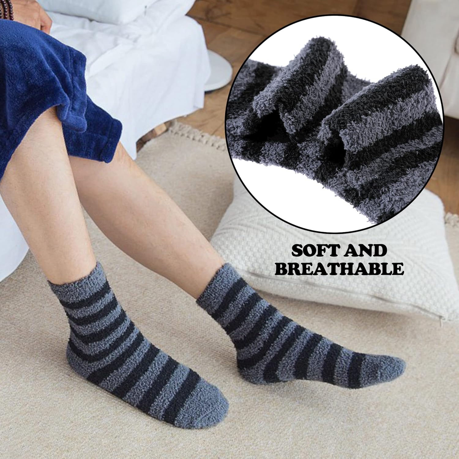 Comfortable Cozy Fuzzy Socks