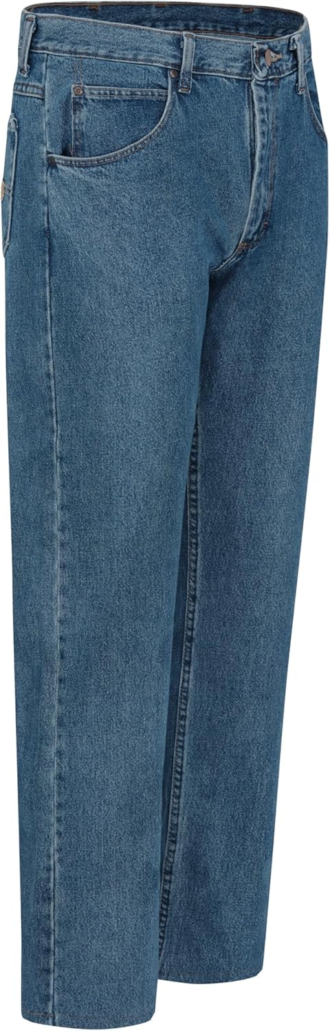 Relaxed Fit Denim Pants Men