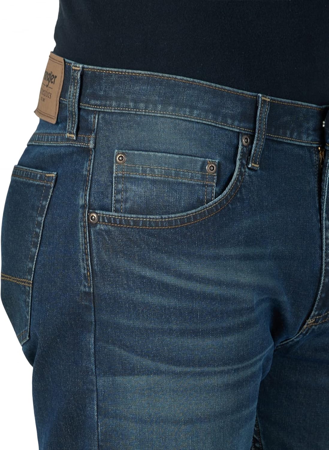 Mens Polo Shaped Stretch Jean