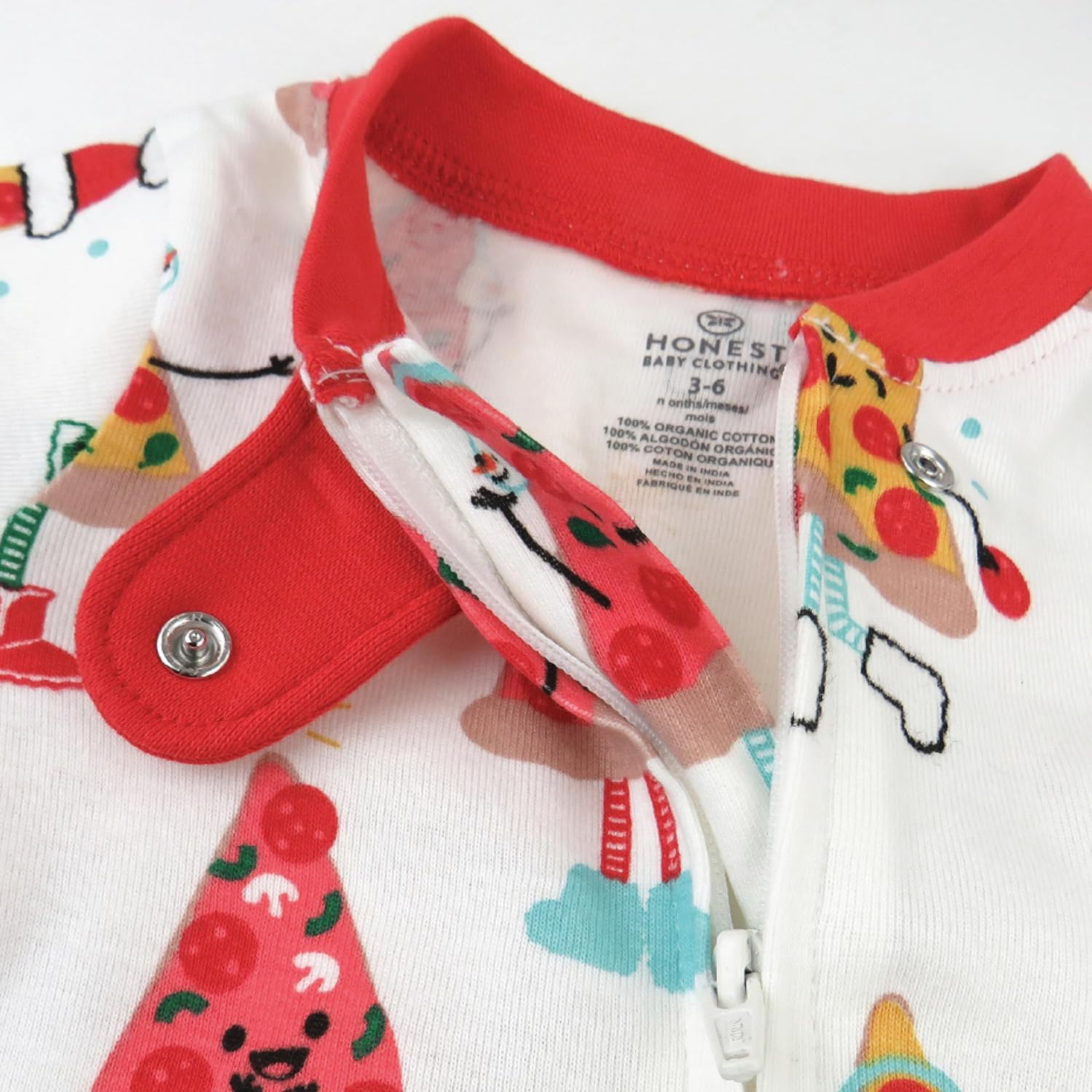 HonestBaby Unisex Pajama Sleepers
