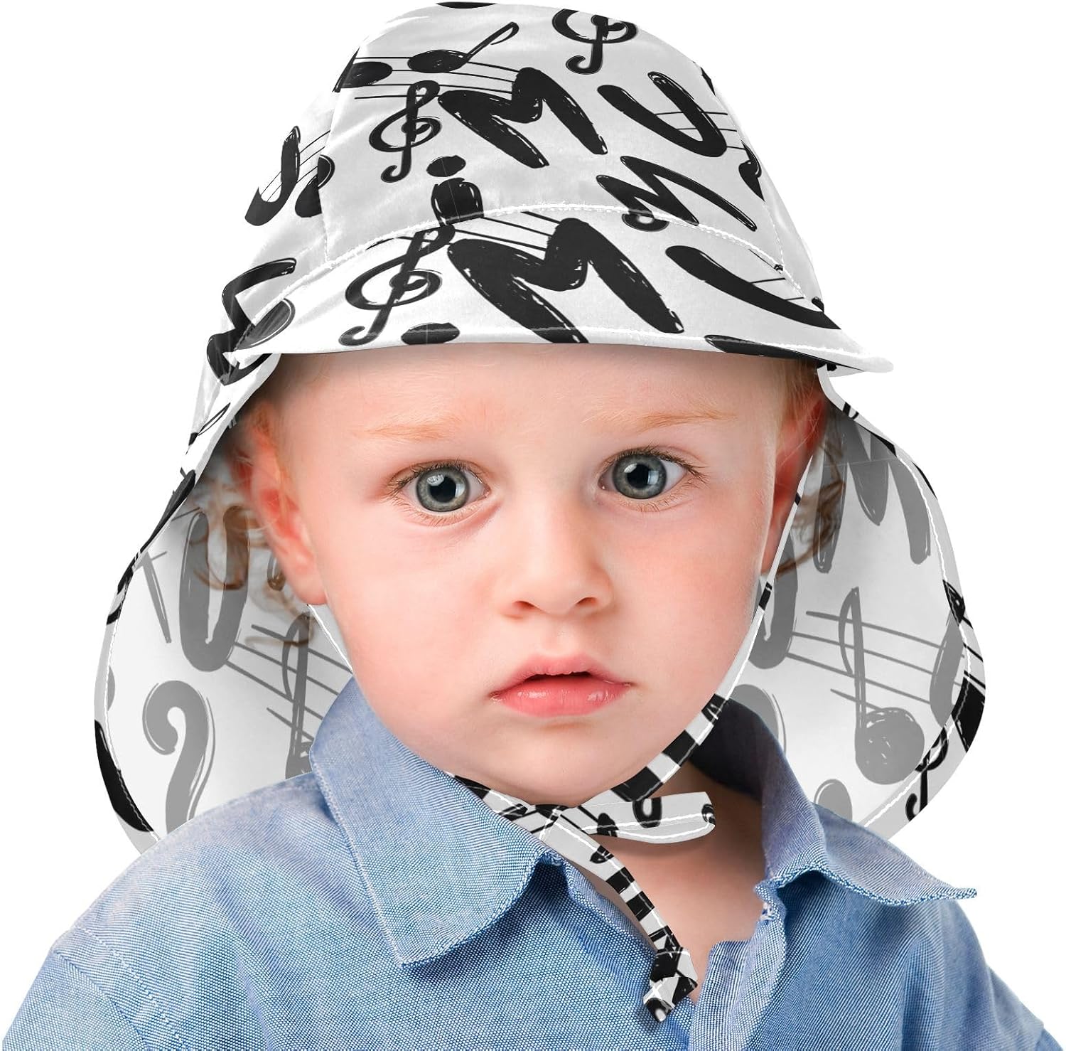 Sun Protection with Style Baby Music Hat