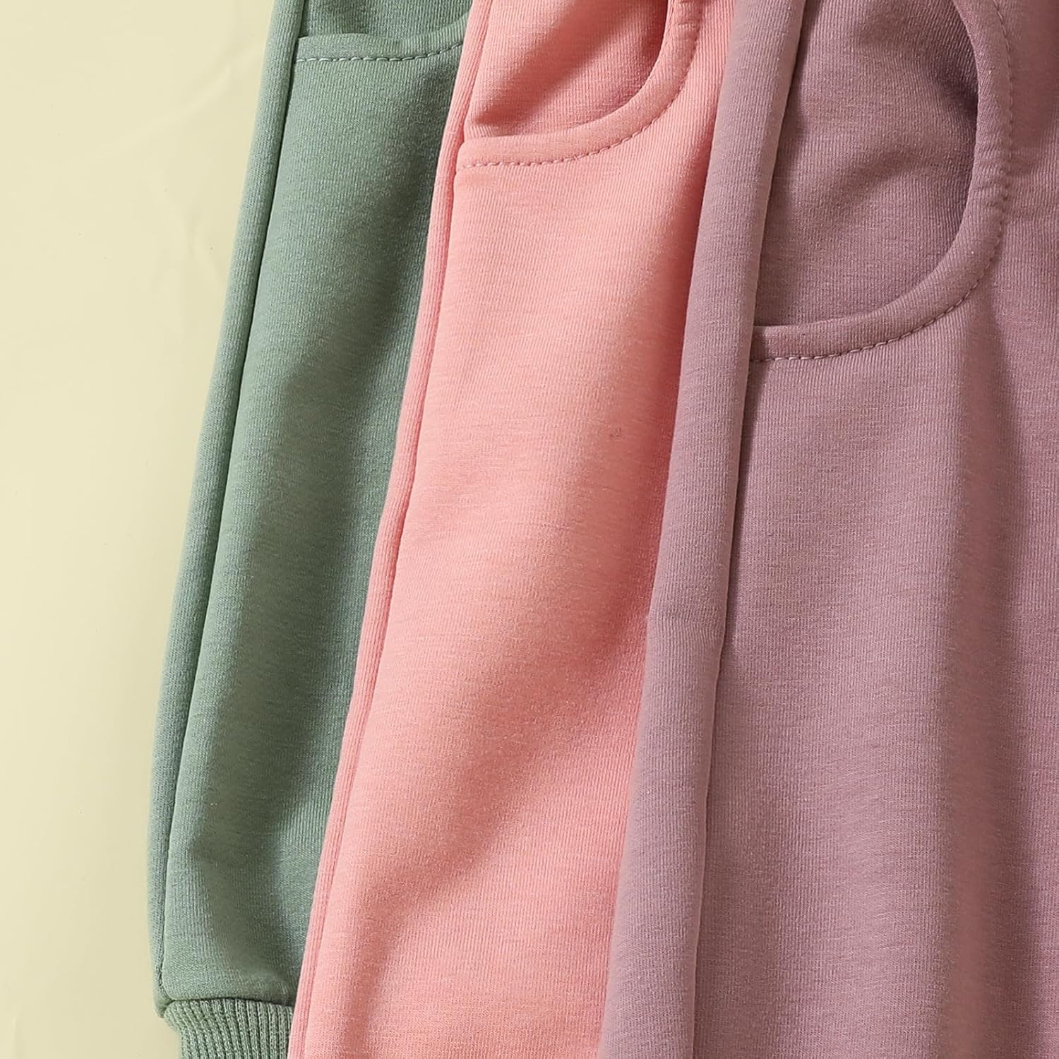 SHUING 3-Piece Casual Joggers for Toddlers