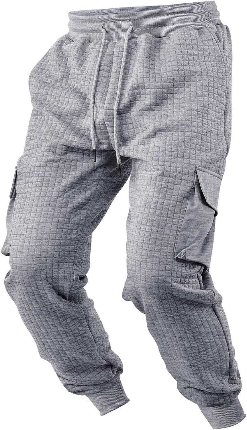 BeyondComfort PlusWoute waffle sweatpants for men