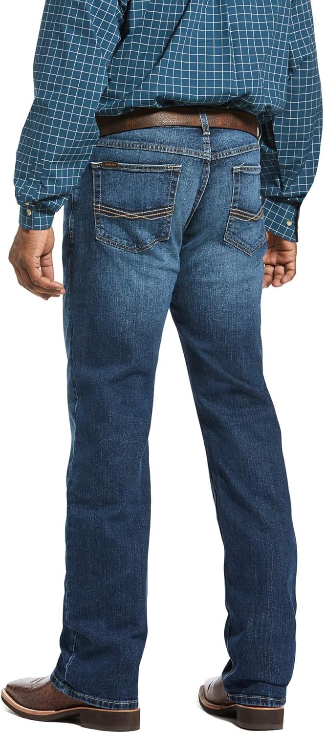 Ariat Mens M4 Low Rise Stretch Legacy Boot Cut Jean