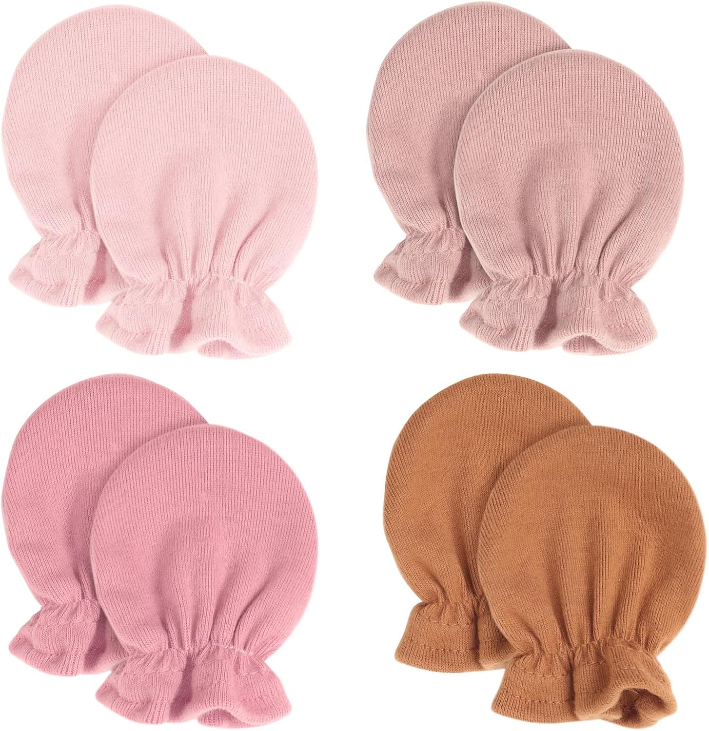 BQUBO Newborn Mittens for Boys and Girls 0-6 Months