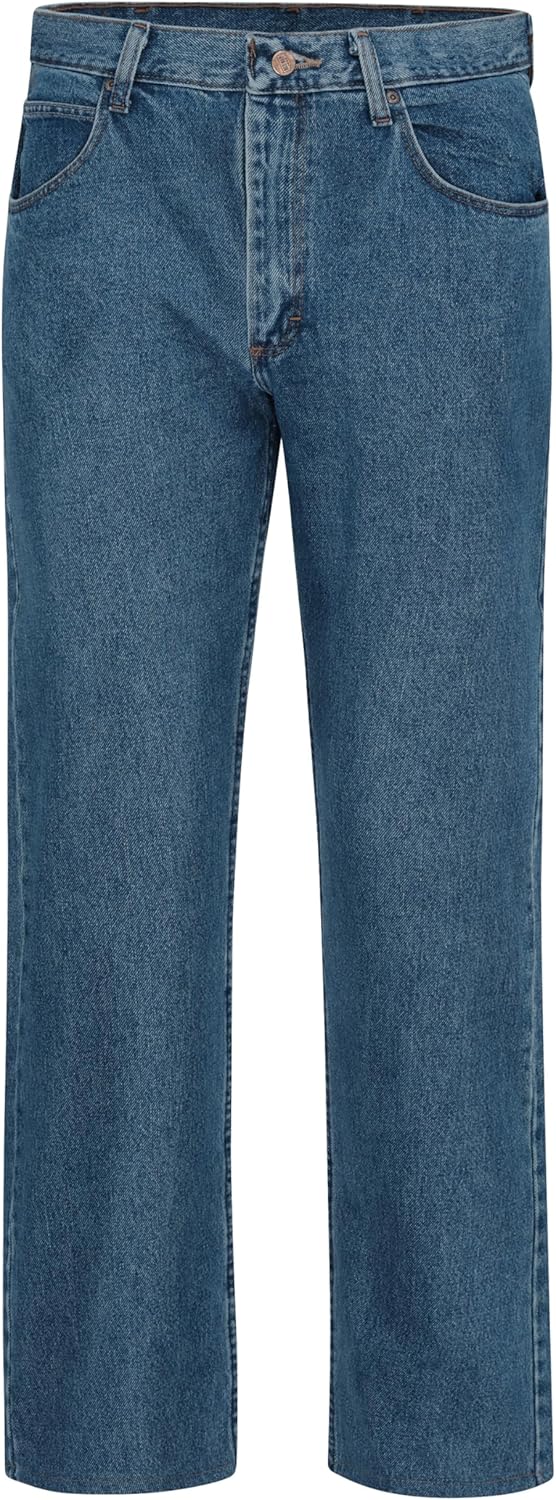 Relaxed Fit Denim Pants Men