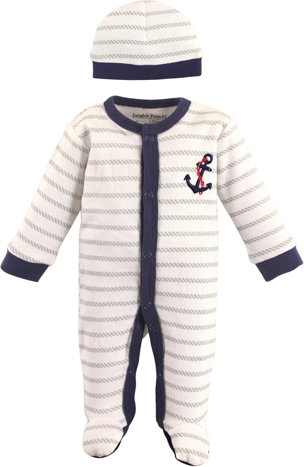 LUVABLE FRIENDS Baby Girls Cotton Preemie Cap