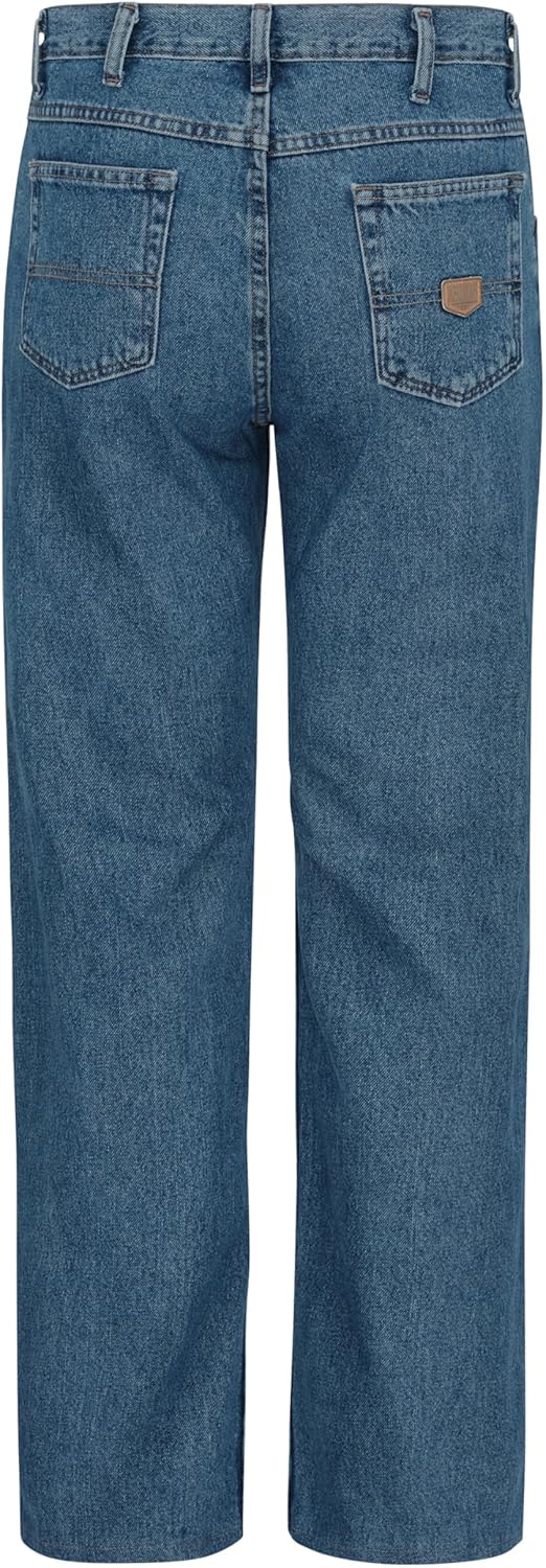 Relaxed Fit Denim Pants Men