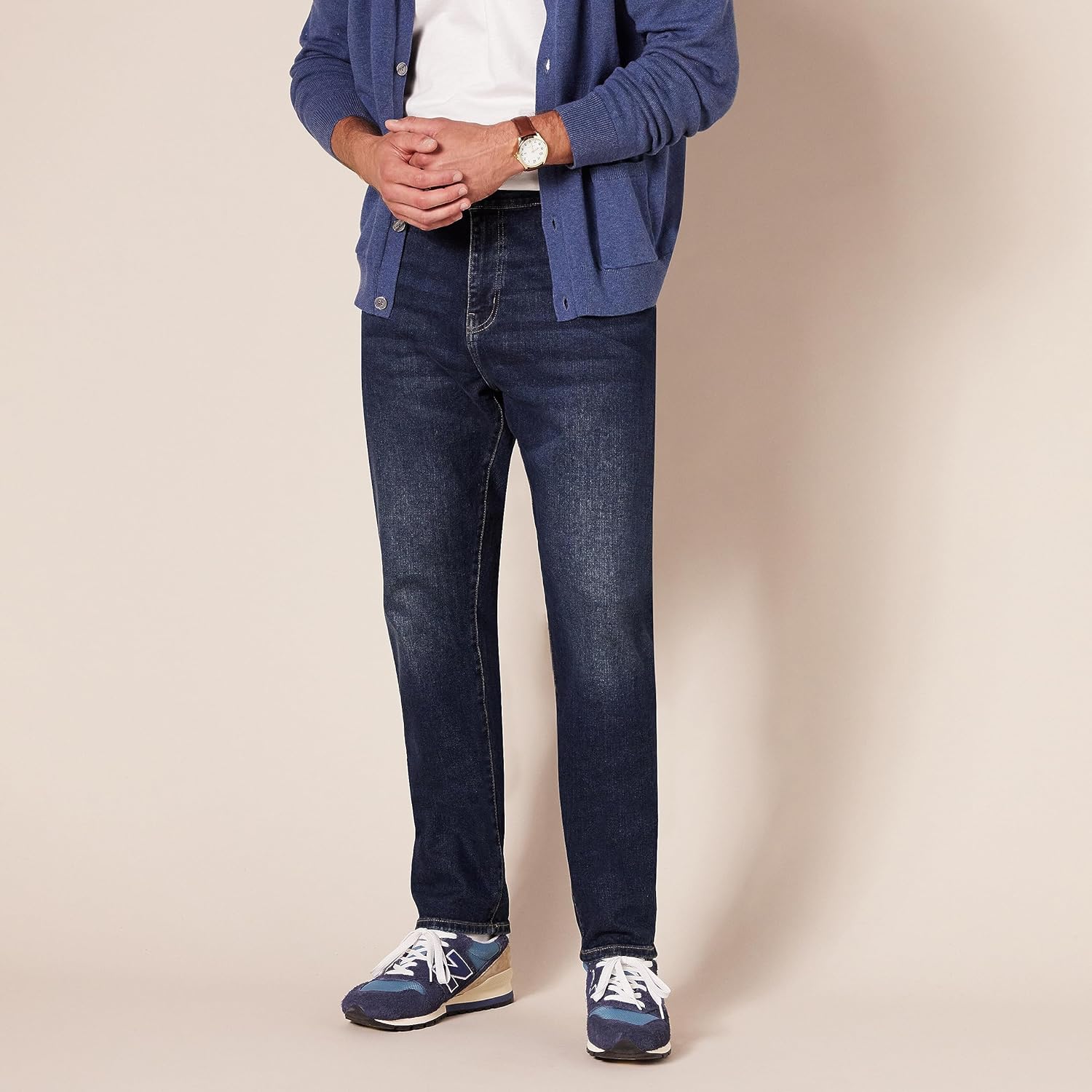 Mens Athletic-Fit Stretch Jeans Amazon Essentials