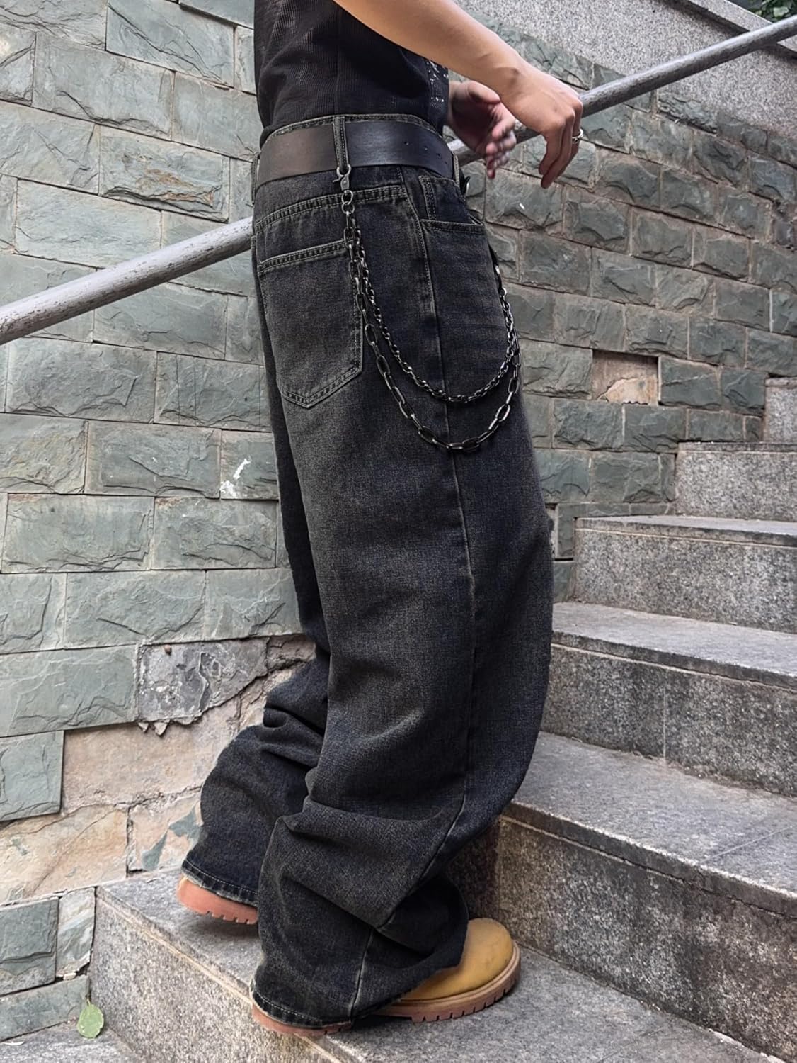 Stylish Wide Leg Skater Denim Jeans Baggy for Maximum Comfort