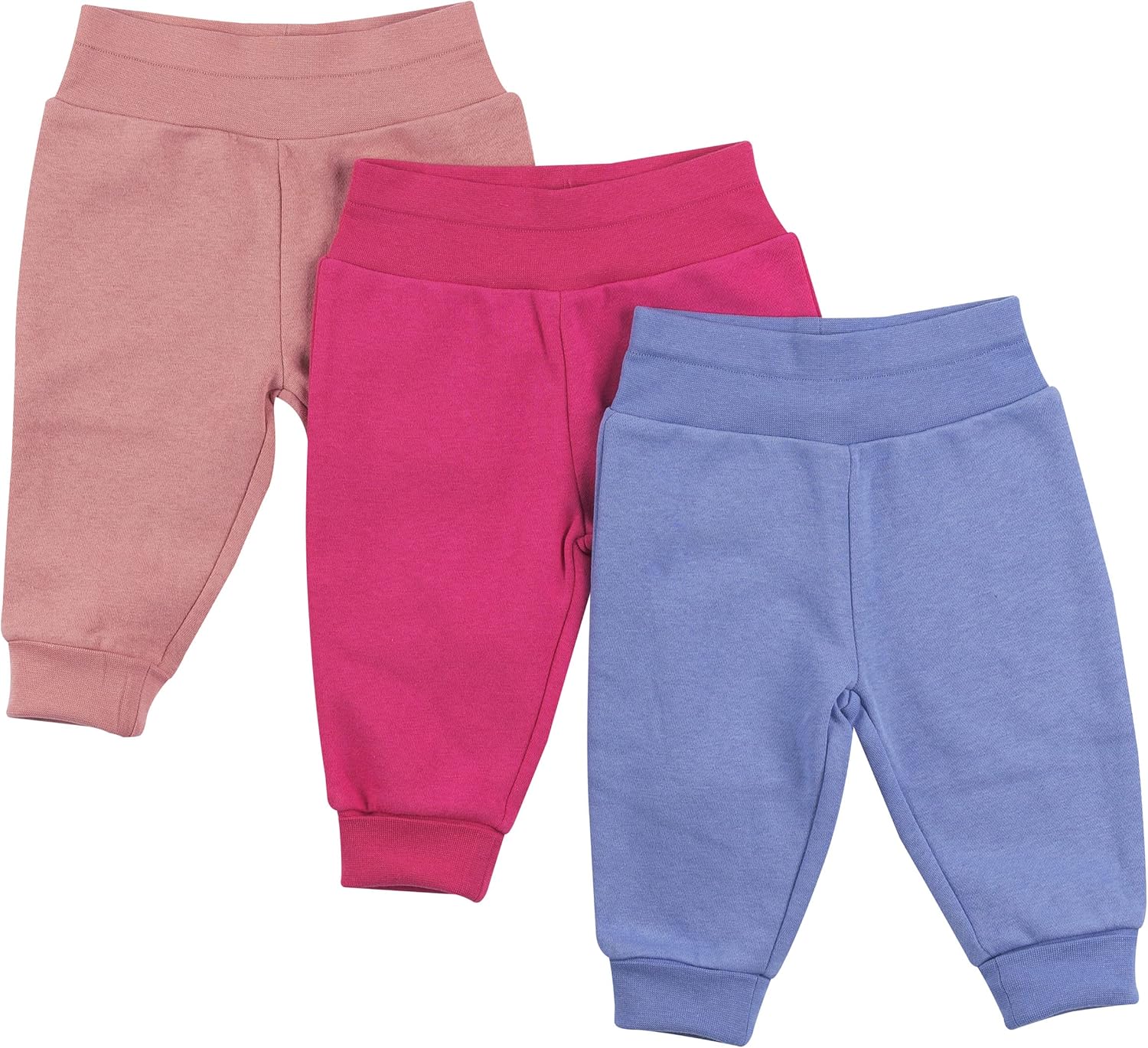Hanes Girls Fleece Pullover Pants 3-Pack