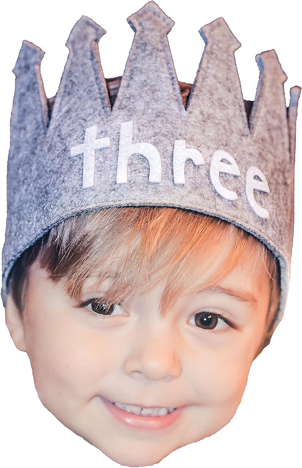 Toddler Third Crown Party Hat for Girls and Boys Birdyboutiquecom