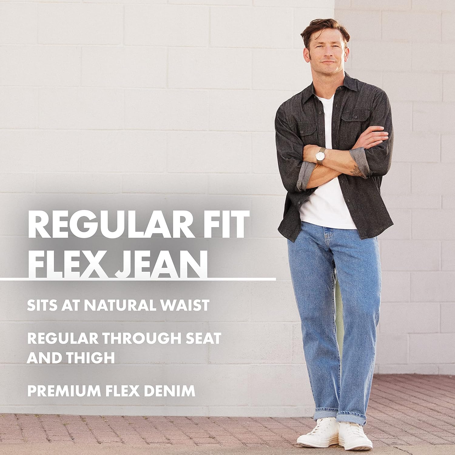 Wrangler OriginalMax Rewards You Every Day 5-Pocket Regular Fit Jean