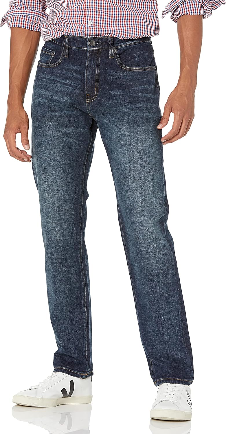 Mens Athletic-Fit Stretch Jeans Amazon Essentials