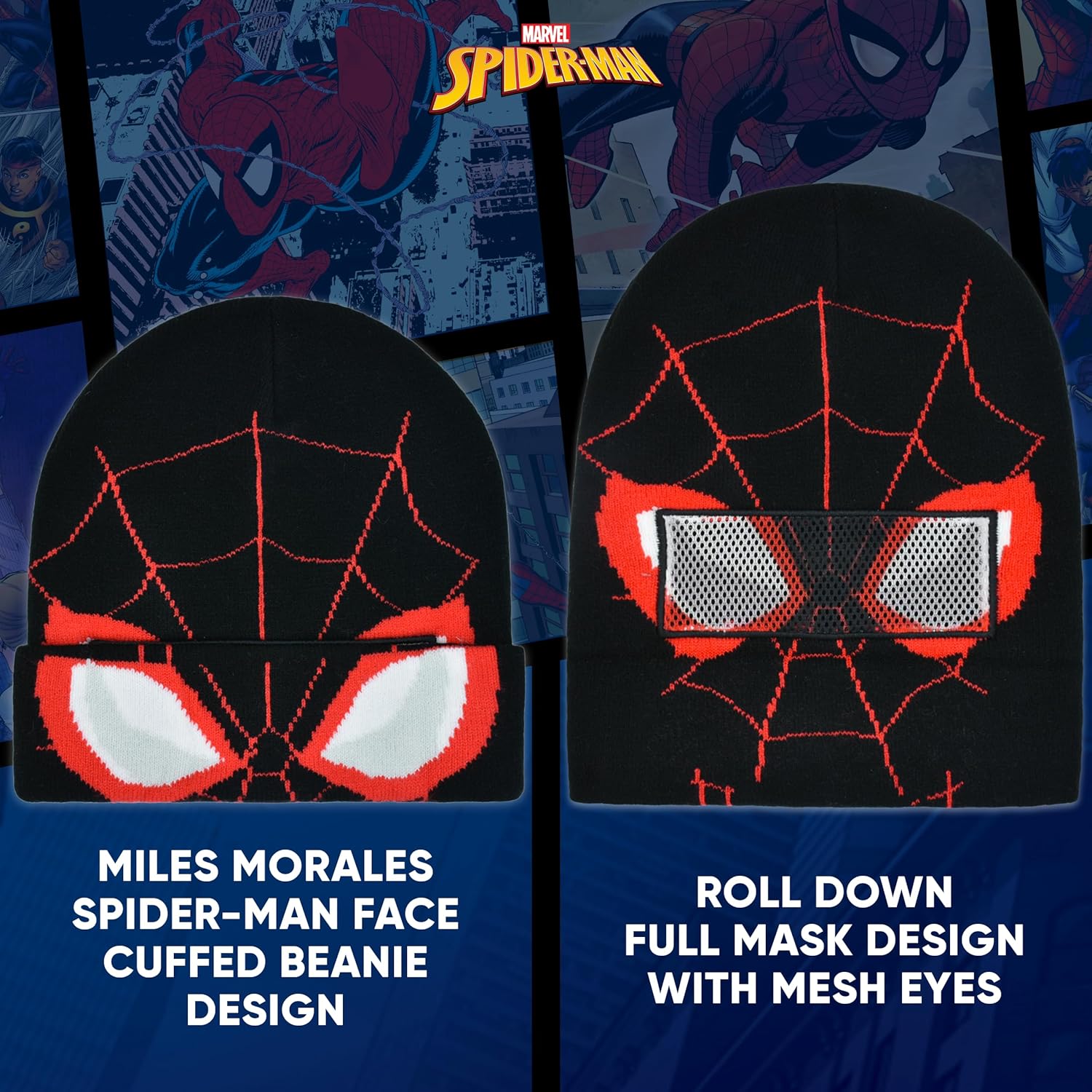 Spider-Man Marvel Inspired Beanie