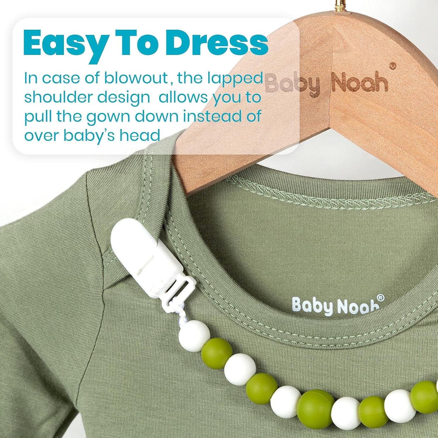 Knotted Gown Newborn Hospital Outfit Set