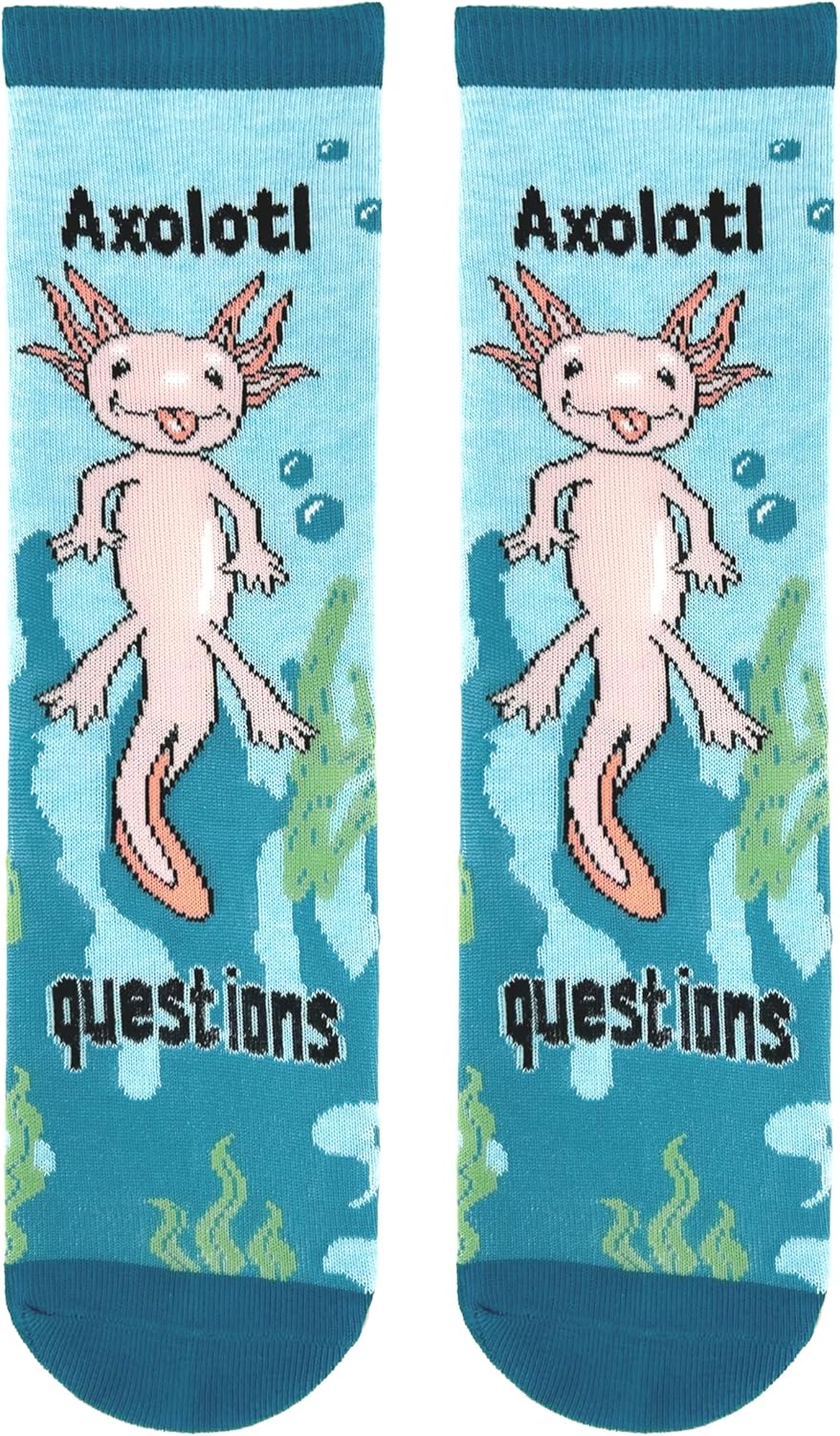 OohYeah Kids Novelty Cute Axolotl Socks